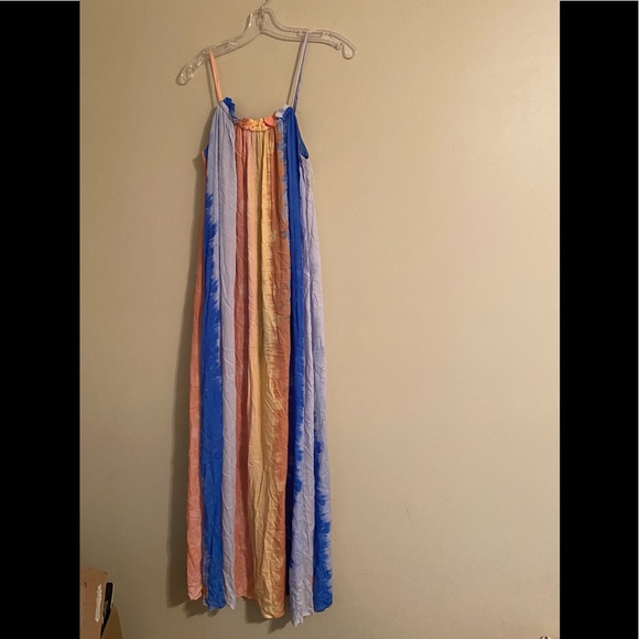 Sadie & Sage light weight Multicolor maxi dress S - Picture 2 of 4